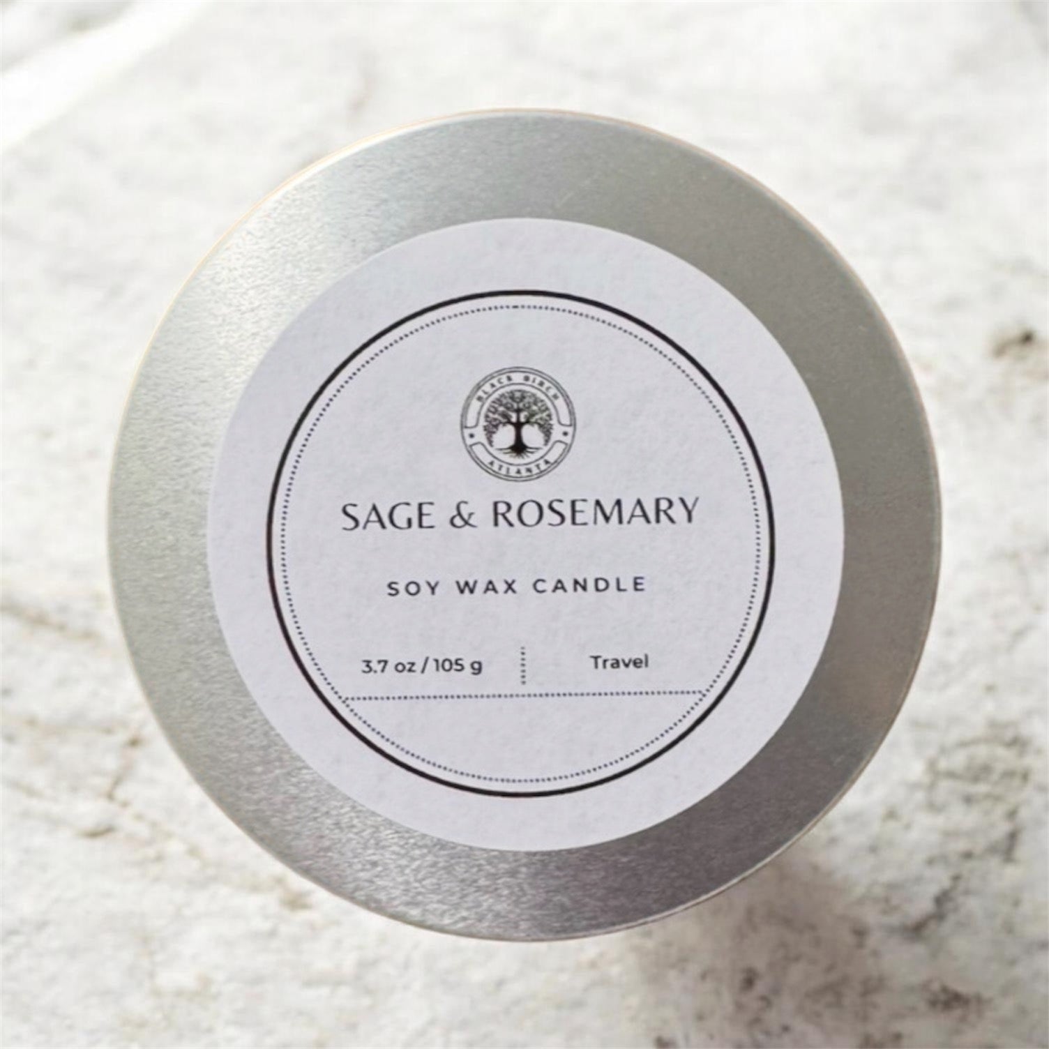 Sage and Rosemary Travel Tin
